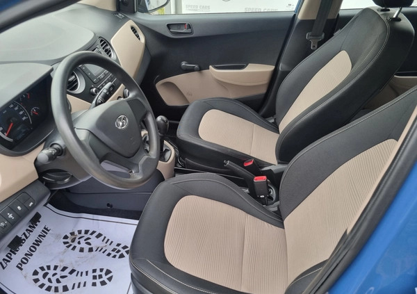 Hyundai i10 cena 23999 przebieg: 100864, rok produkcji 2015 z Drohiczyn małe 154